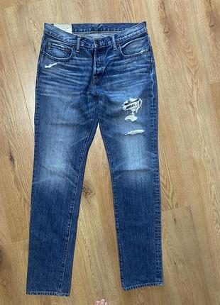 Джинси чоловічі сині a&f  розмір l