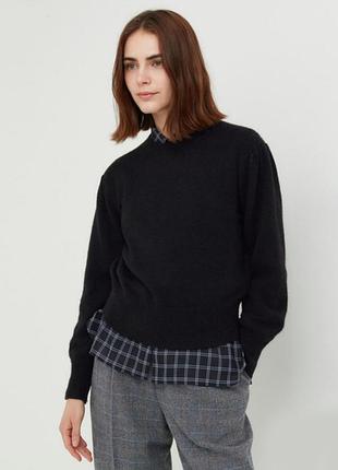 Джемпер женский uniqlo xs черный