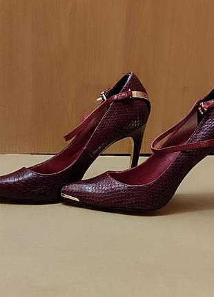 Ted baker жіночі шкіряні туфлі човники