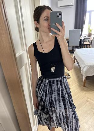 Повітряна асиметрична спідниця | h&m| xs