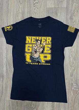 Футболка  мерч реслинг wwe john cena