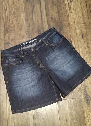 Удлиненные джинсовые шорты next boy shorts