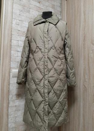 Стьобаний пуховик armani jeans2 фото