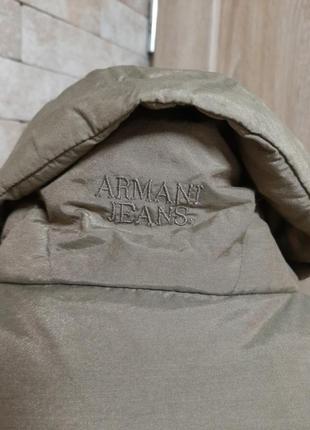 Стьобаний пуховик armani jeans5 фото