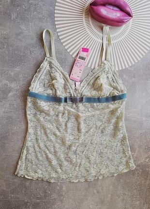 Шикарная кружевная майка от jennyfer, pp l.#️⃣5️⃣