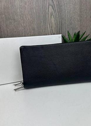 Тренд сезону 2025 великий чоловічий шкіряний клатч портмоне гаманець барсетка з натуральної шкіри