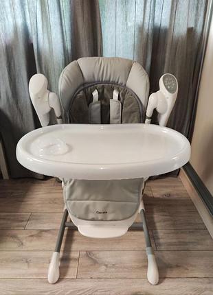 Стул качели для кормления carello cascata 3 в 1