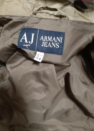 Стьобаний пуховик armani jeans8 фото