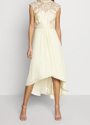 Елегантна сукня chi chi london рр. 10 uk (розмір m) – вечірня, випускна, коктейльна, а-силует