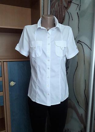 Новая тончайшая очень эластичная котоновая рубашка, 48-50, elly group