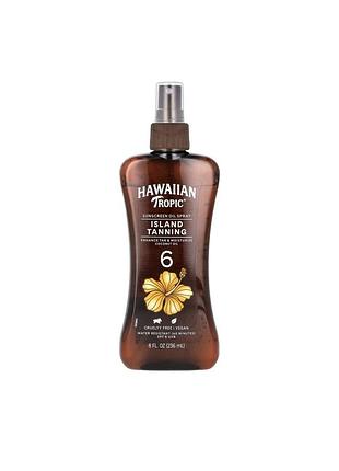 Автозагар hawaiian tropic island sunscreen oil spray масло для загара hawaiian сша оригінал