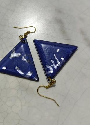 Сережки трикутники