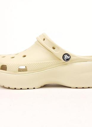 Crocs бежевые шлепанцы женские крокс кроссовки кроссовки кроссовки