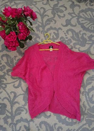 Кофта вязаная паутинка