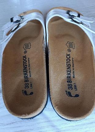 Шлепанцы женские оригинальные birkenstock gizeh 38 | анатомическая стелька4 фото