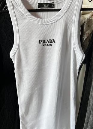Топ майка prada