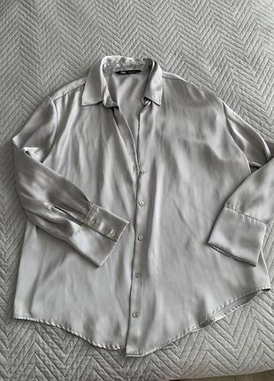 Блузка сорочка zara
