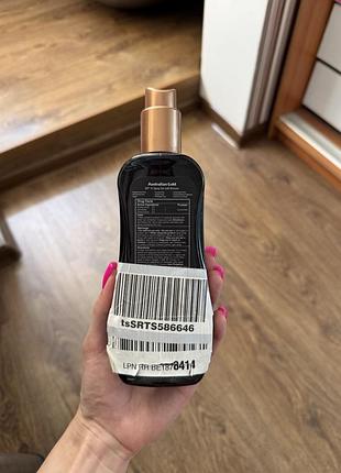 Спрей-гель для засмаги з бронзатором australian gold sunscreen bronzer spf153 фото