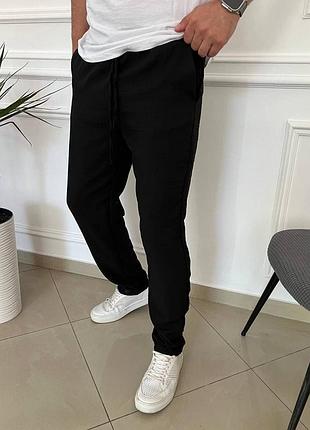 Стильні льняні штани