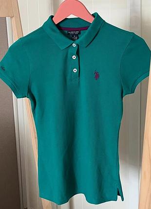Оригінал поло u.s. polo assn дуже гарне xs/s