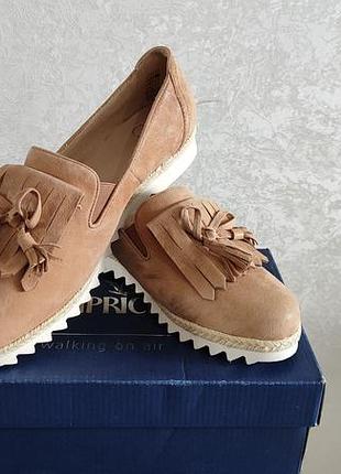 Туфли лоферы женские caprice кожа 39р