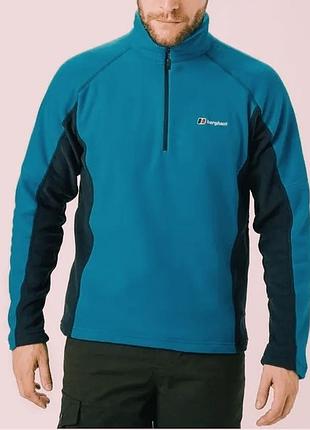 Мужская уникальная флисовая кофта флиска berghaus оригинал