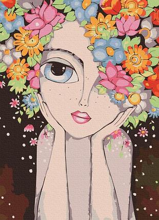 Картина по номерам лесная малька bs51441