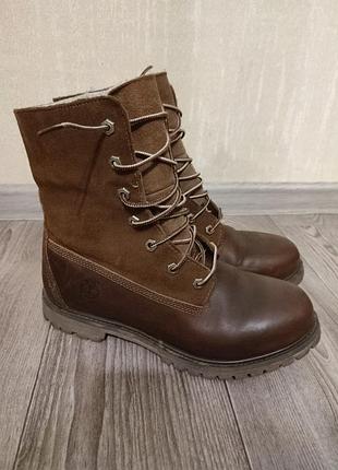 Оригінальні зимові теплі чоботи flyroam timberland
