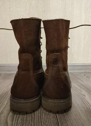 Оригінальні зимові теплі чоботи timberland2 фото