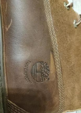 Оригінальні зимові теплі чоботи timberland5 фото