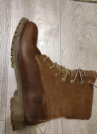 Оригінальні зимові теплі чоботи timberland6 фото
