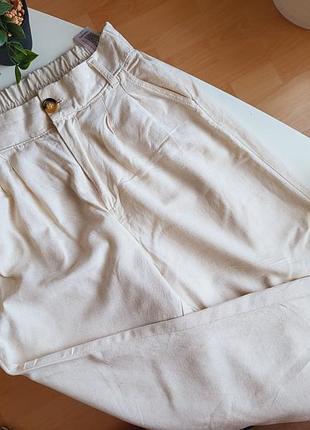 Брюки штани льон