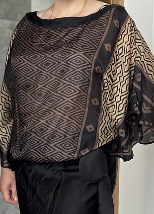 Шовкова блуза zara