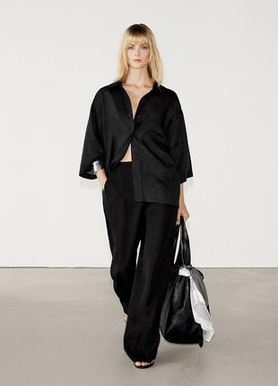 Оверсайз сорочка massimo dutti