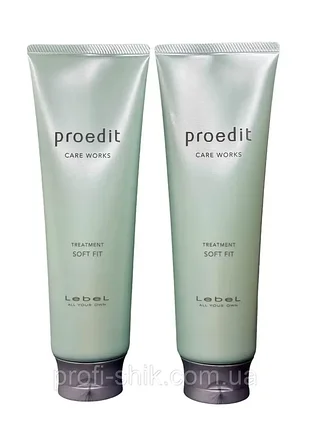 Маска для сухих и жестких волос lebel proedit care works soft fit treatment, 250 мл