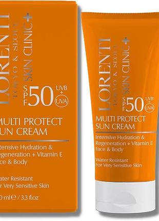 Сонцезахисний крем "максимальний захист" spf 50+ lorenti, 100 мл