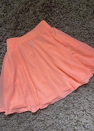 Коротка міні спідниця неонова жіноча