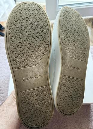 Жіночі кеди кросівки calvin klein triple pearl grey 4
