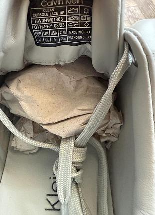 Жіночі кеди кросівки calvin klein triple pearl grey 2