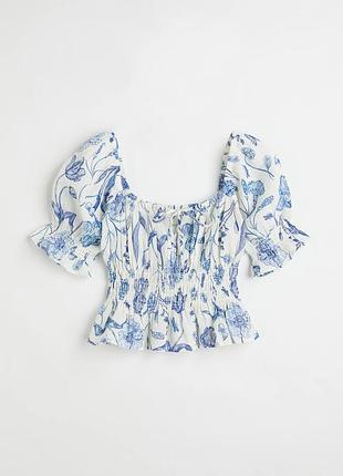 Літній хлопковий топ h&m