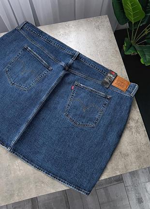 Джинсова спідниця на бовтах l е v ! s