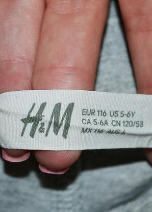 Серые спортивные шорты  h&m 7