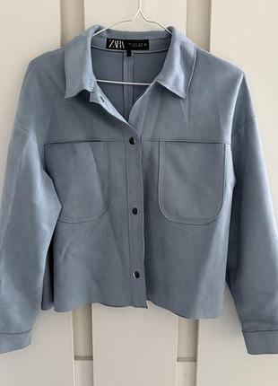 Жакет блакитний , в хорошому стані