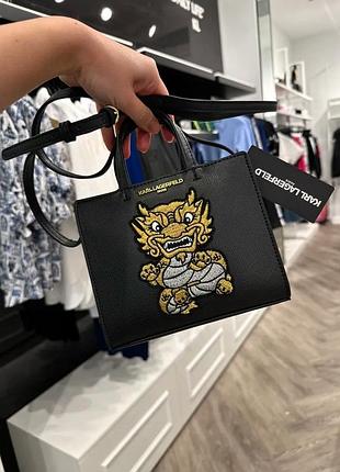 Сумочка karl lagerfeld mini maybelle satchel ln2eu8cm сумка karl lagerfeld кросс боді