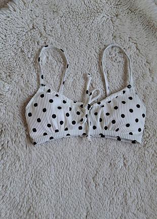 Верх від купальника в горох