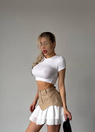 Спідниця з баскою