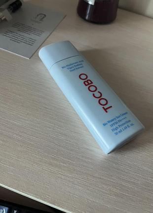 Зволожуюче крем-молочко tocobo bio watery sun cream spf50+ pa++++