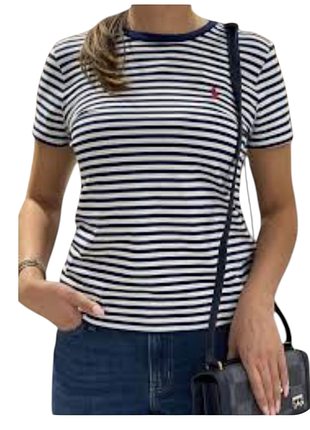 Футболка polo ralph lauren в полоску / хлопок