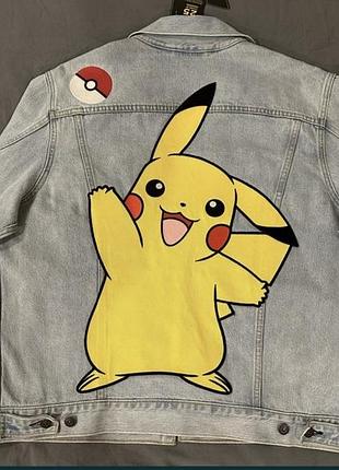 Levi’s x pokémon куртка джинсовая
