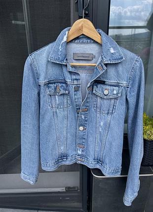 Джинсова куртка calvin klein